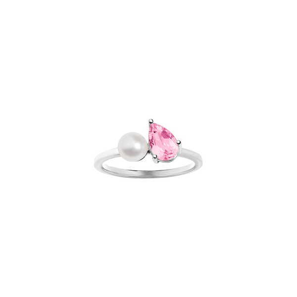 Pearl Toi et Moi Ring