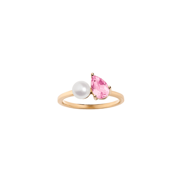 Pearl Toi et Moi Ring
