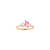 Pearl Toi et Moi Ring - Pink Sapphire