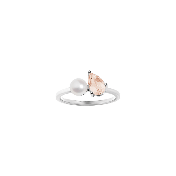 Pearl Toi et Moi Ring