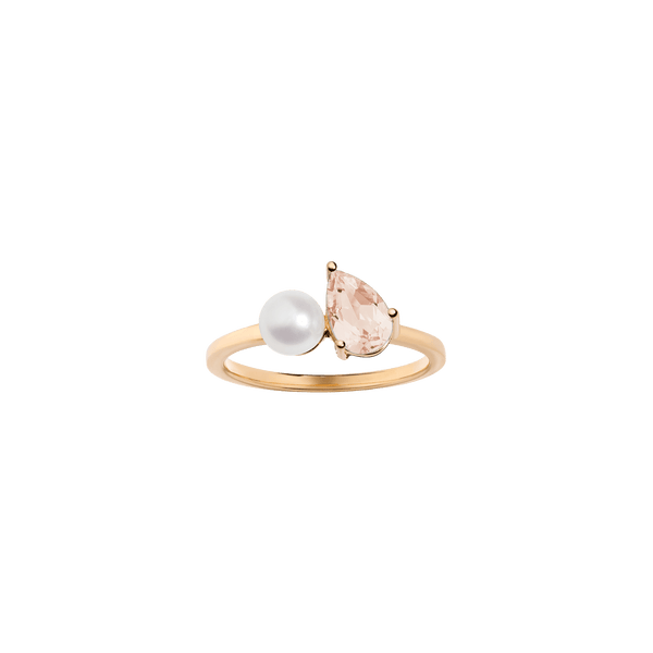 Pearl Toi et Moi Ring
