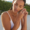 Graduated Lab Grown Diamond Bezel Necklace