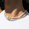 Classic Diamond Tennis Necklace