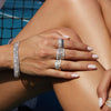 Oval Diamond Eternity Ring