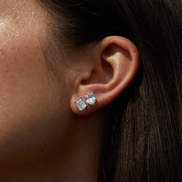 Luxury Oval Lab Grown Diamond Studs