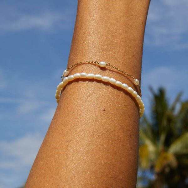 Organic Pearl Bracelet