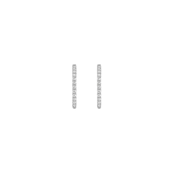 1ct Luxury Lab Grown Diamond Hoops