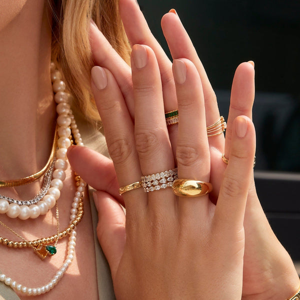 Oval Diamond Eternity Ring