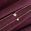 Mini Diamond Bezel Necklace