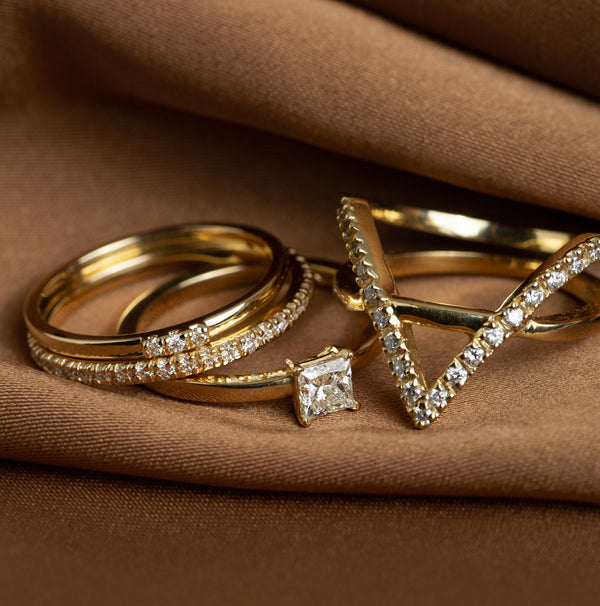 Diamond Stacker Ring