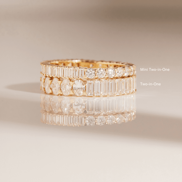 Two-in-One Lab Grown Diamond Eternity Ring