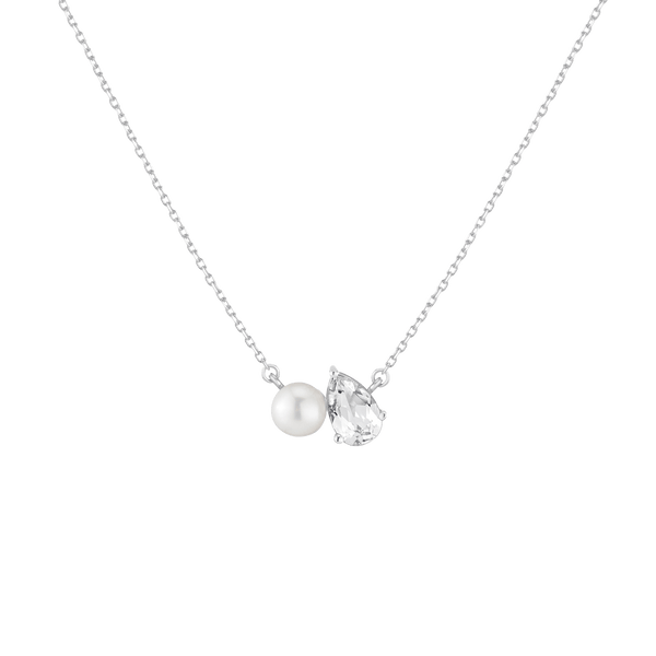 Pearl Toi et Moi Necklace