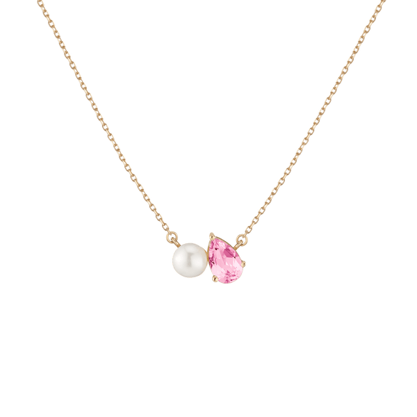 Pearl Toi et Moi Necklace
