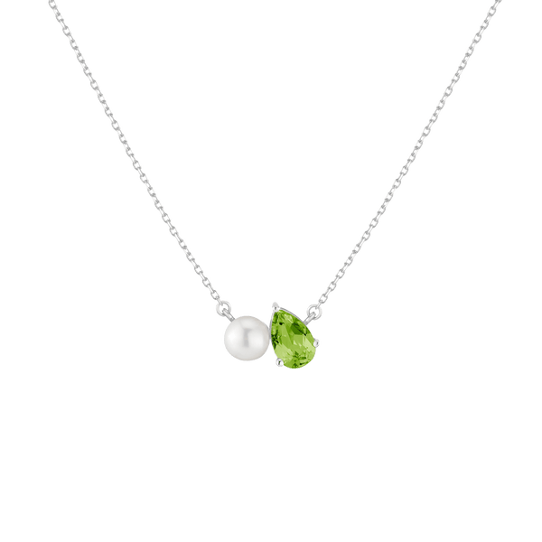 Pearl Toi et Moi Necklace