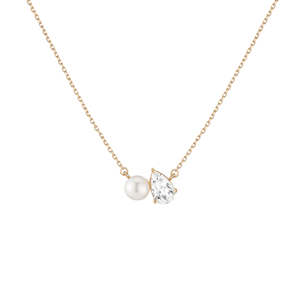 Pearl Toi et Moi Necklace
