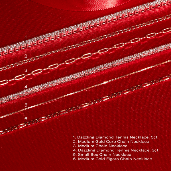 Small Box Chain Necklace