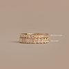 Mini Two-in-One Lab Grown Diamond Eternity Ring