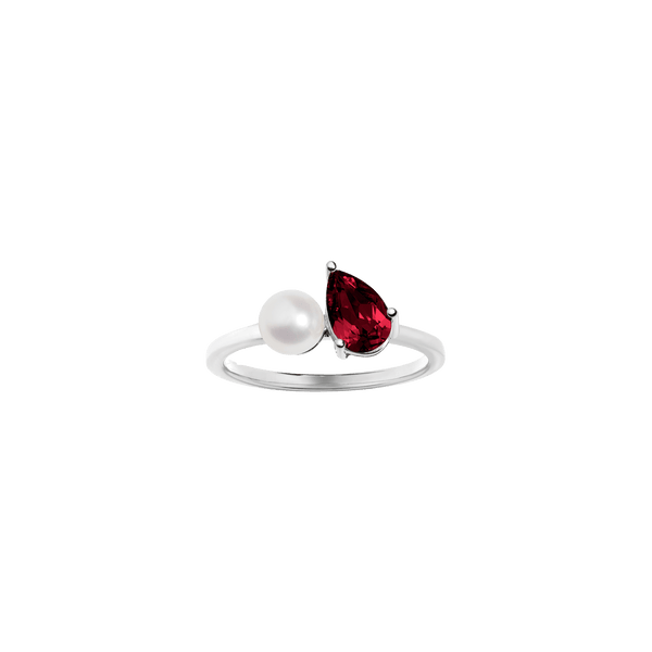 Pearl Toi et Moi Ring