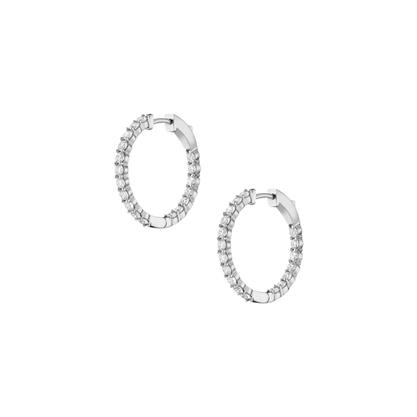 2ct Luxury Lab Grown Diamond Hoops