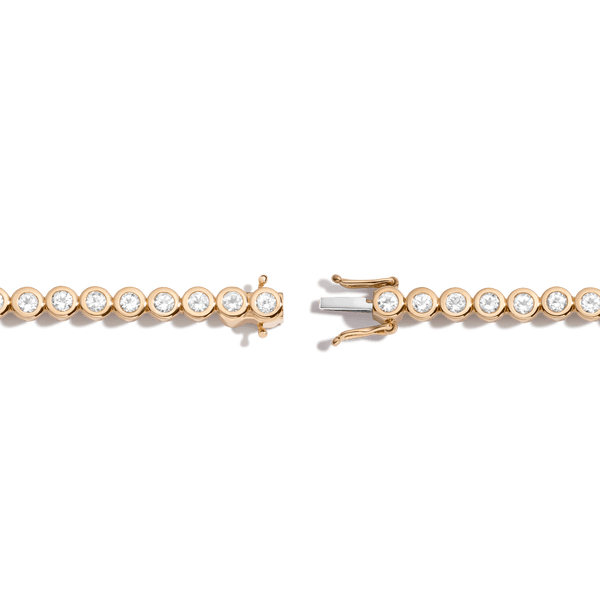 Diamond Bezel Tennis Bracelet