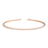 Diamond Bezel Tennis Necklace