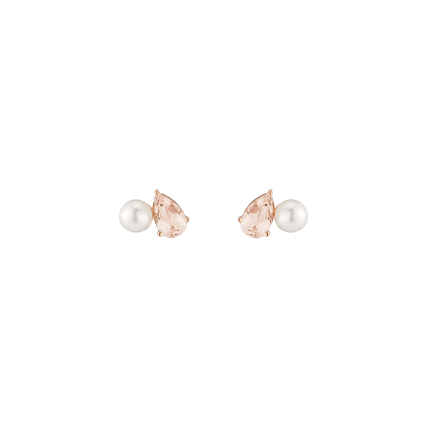 Pearl Toi et Moi Earrings