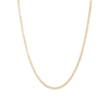 Medium Gold Curb Chain Necklace