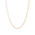 Medium Gold Curb Chain Necklace