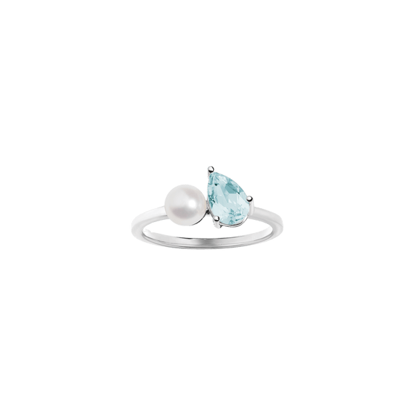 Pearl Toi et Moi Ring