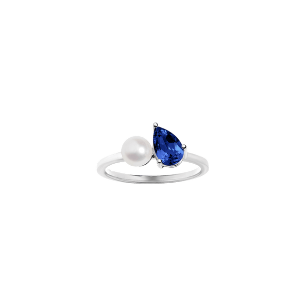 Pearl Toi et Moi Ring