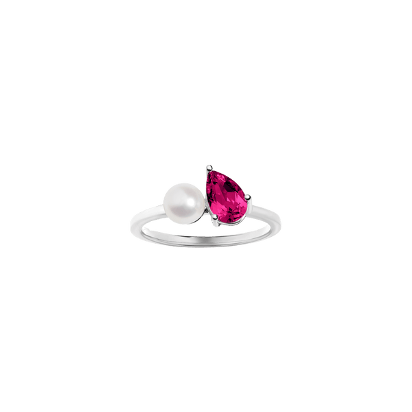 Pearl Toi et Moi Ring