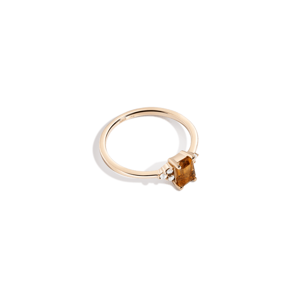 Vintage-Inspired Emerald Cut Ring