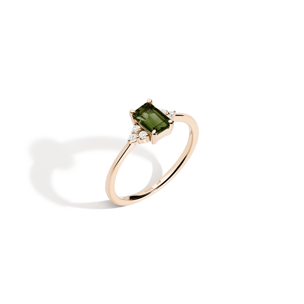 Vintage-Inspired Emerald Cut Ring
