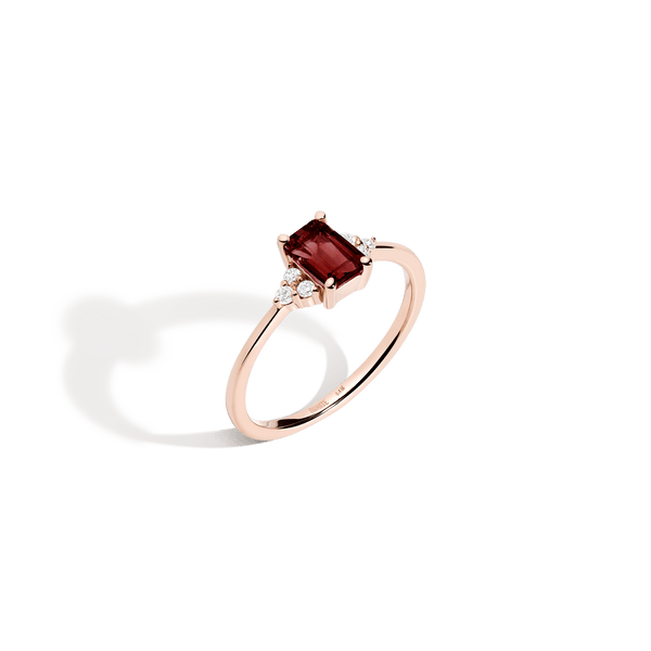 Vintage-Inspired Emerald Cut Ring