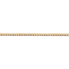 Large Gold Curb Chain Anklet