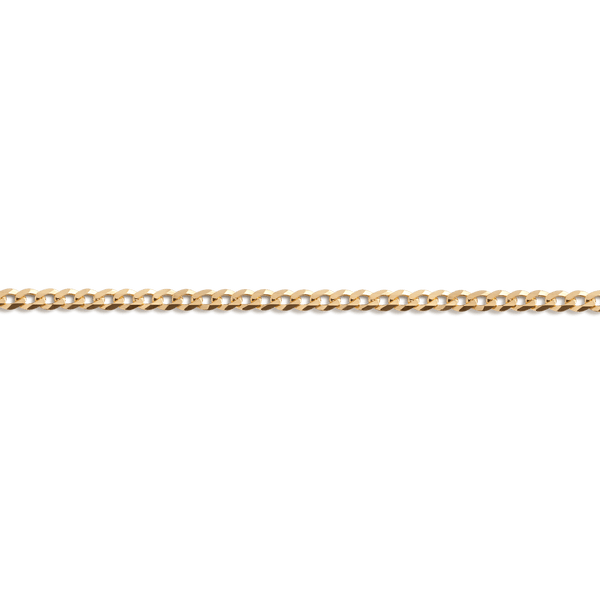 Large Gold Curb Chain Anklet