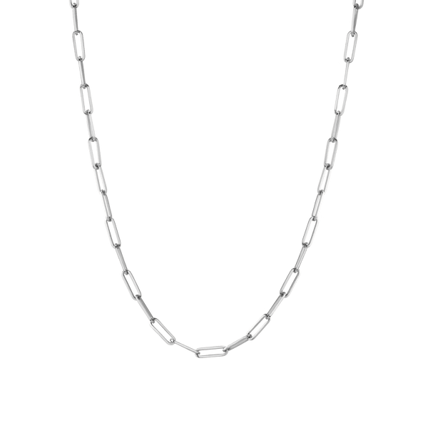 Large Paperclip Chain Necklace