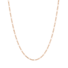 Medium Gold Figaro Chain Necklace