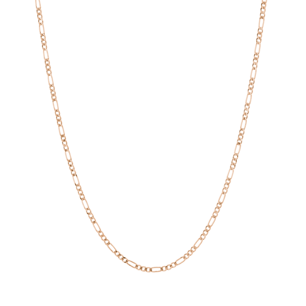 Medium Gold Figaro Chain Necklace