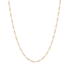 Medium Gold Figaro Chain Necklace