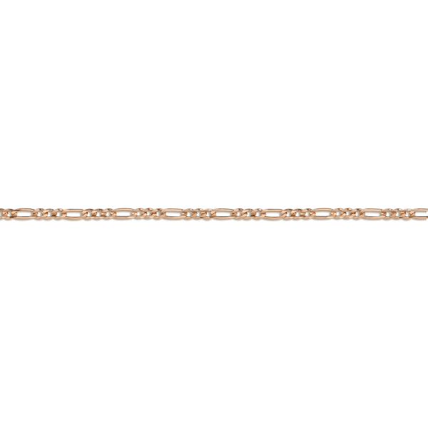 Medium Gold Figaro Chain Bracelet