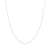 Gold Diamond Cut Chain Necklace