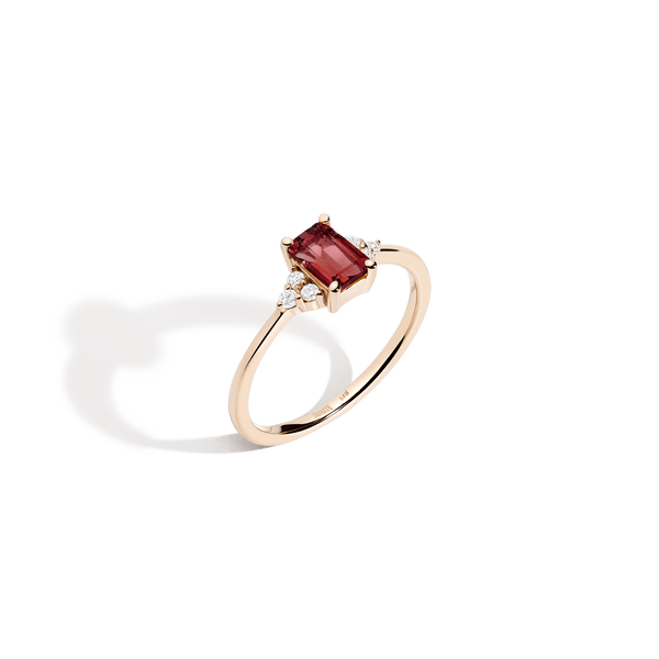 Vintage-Inspired Emerald Cut Ring