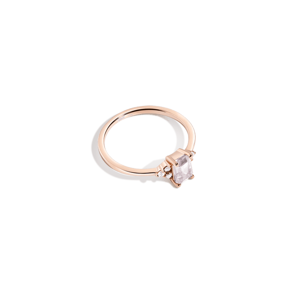 Vintage-Inspired Emerald Cut Ring