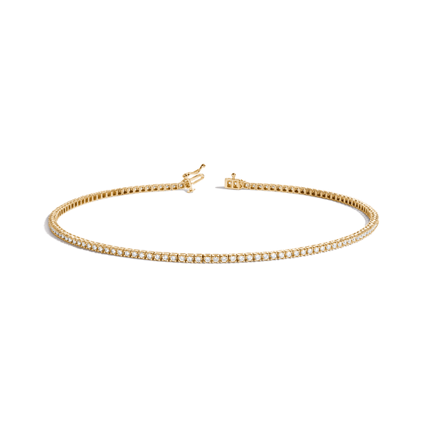 Classic Lab Grown Diamond Tennis Necklace