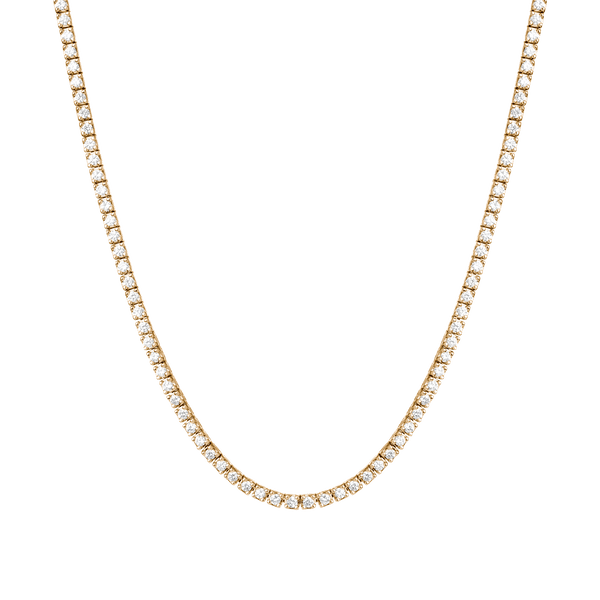 Classic Lab Grown Diamond Tennis Necklace