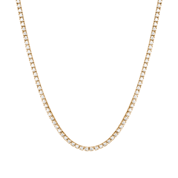 Classic Diamond Tennis Necklace