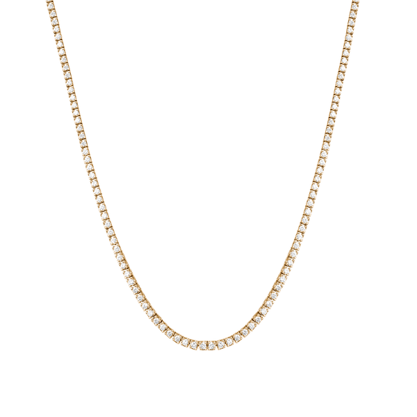 Classic Lab Grown Diamond Tennis Necklace - 5ct (Large)