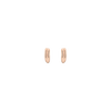 Crossover Huggie Earrings