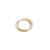Diamond Crossover Ring